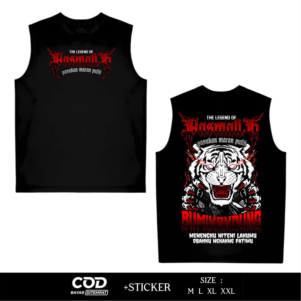 Kaos Singlet PSCP The Legend Of Pasmatih Bumi Kandung