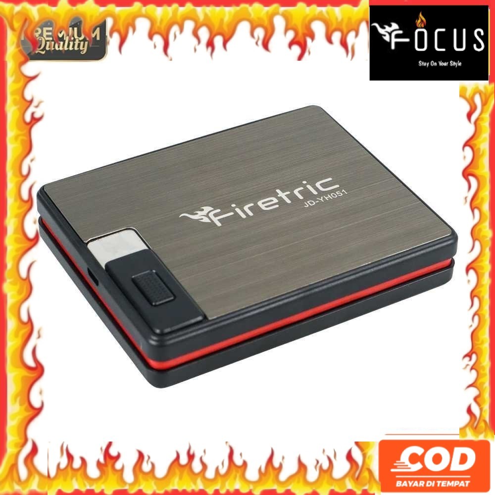 KOTAK ROKO Anti Karat Isi 20 SLOT + KOREK ELEKTRIK USB CHARGE / TEMPAT WADAH BATANG ROKOK TRAVELING 