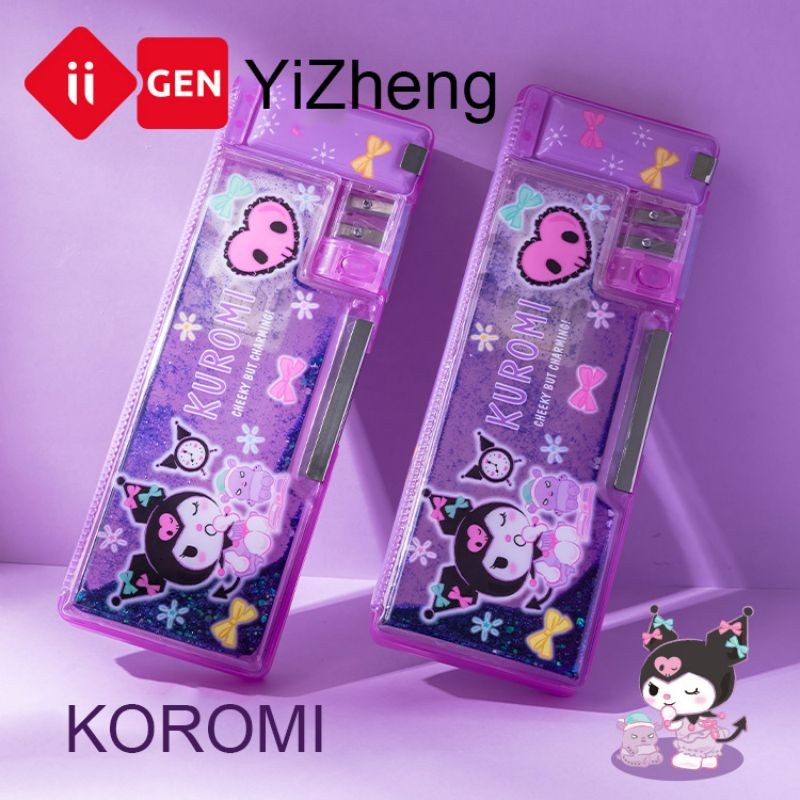 

Iigen Sanrio Series Pencil Case Cartoon Large Capacity Storage Box Double Layer Bag Student Supplies Stationery Gift 1pcs