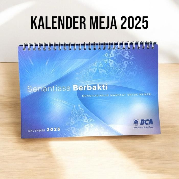 

ANDM Kalender Meja Tahun 2025 Kalender Meja 2025 Hitam Putih Kertas - BANK