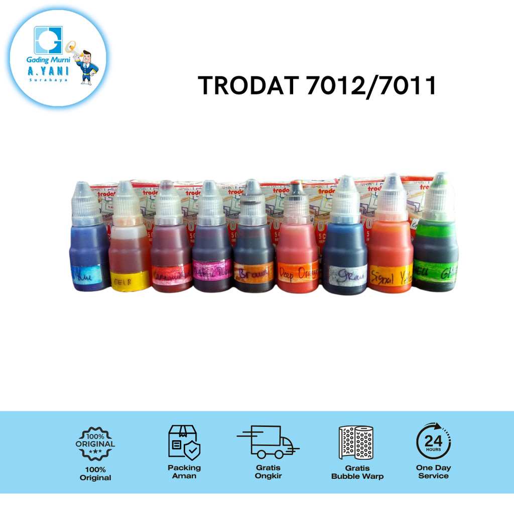 

TINTA TRODAT 7012 / 7011 25ml