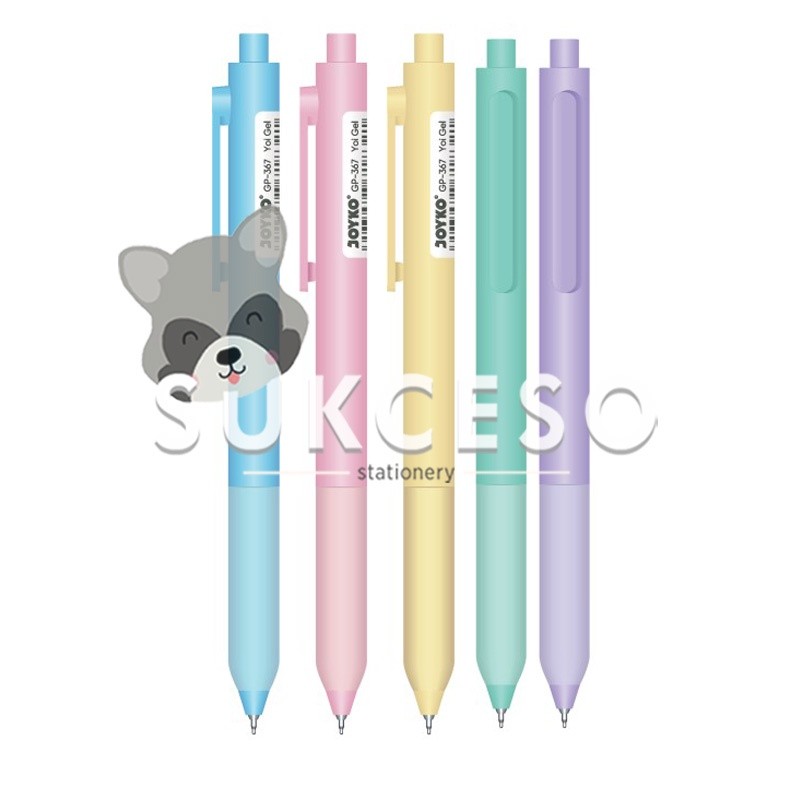 

Joyko Pulpen Pena Gel Pen 0.5mm GP-367 Yoi Gel