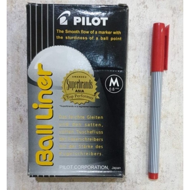 

[N E W] Pen Balliner pilot - Merah, Lusin - Merah, Lusin