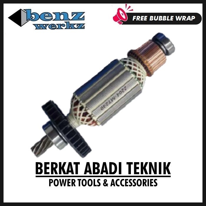 BENZ Armature MT 240 Angker Mesin Cut Off 14 Inch Potong Besi MT240 For Maktec