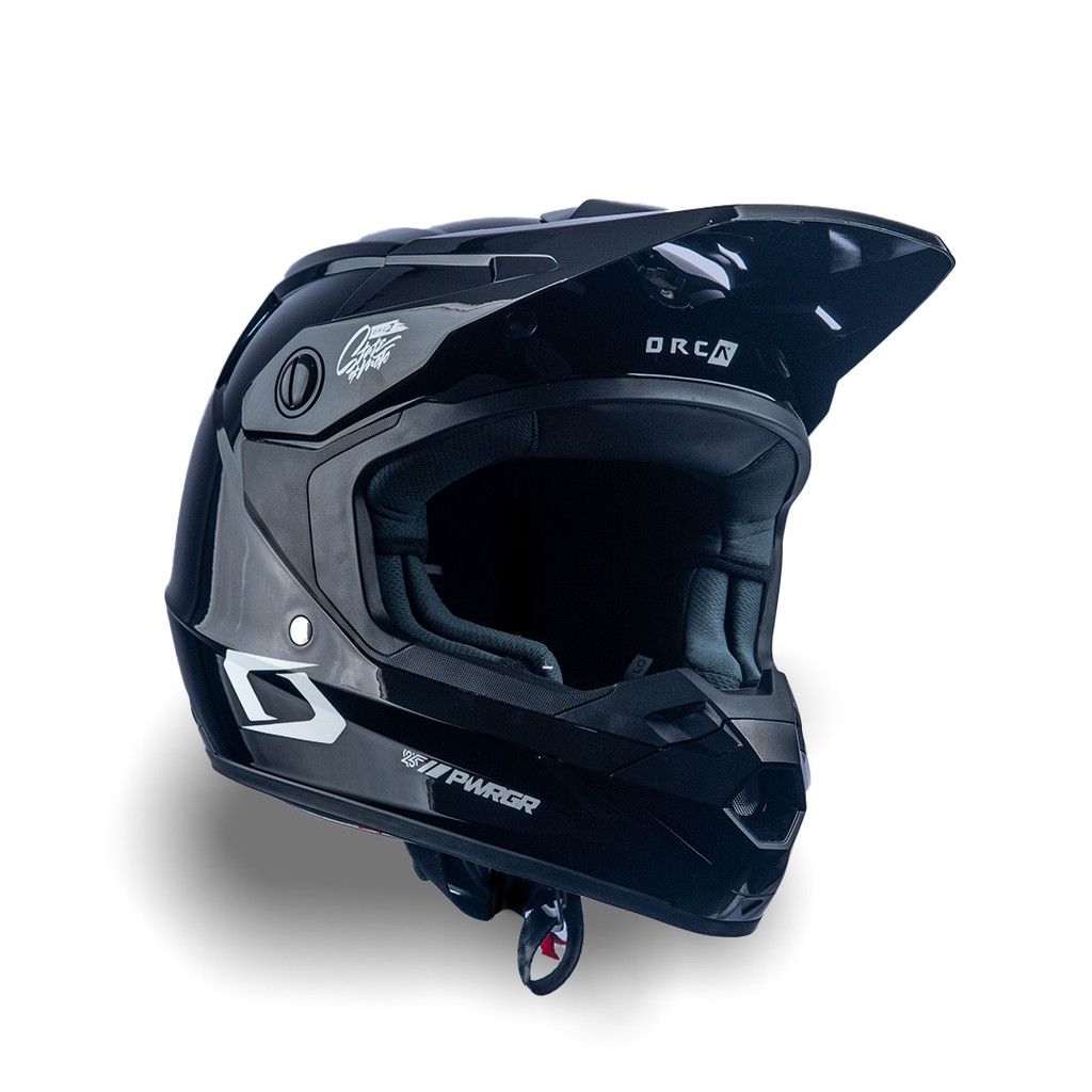 RB1 Orca Powergear - Helm Orca X RSV Black Out Polish - Black