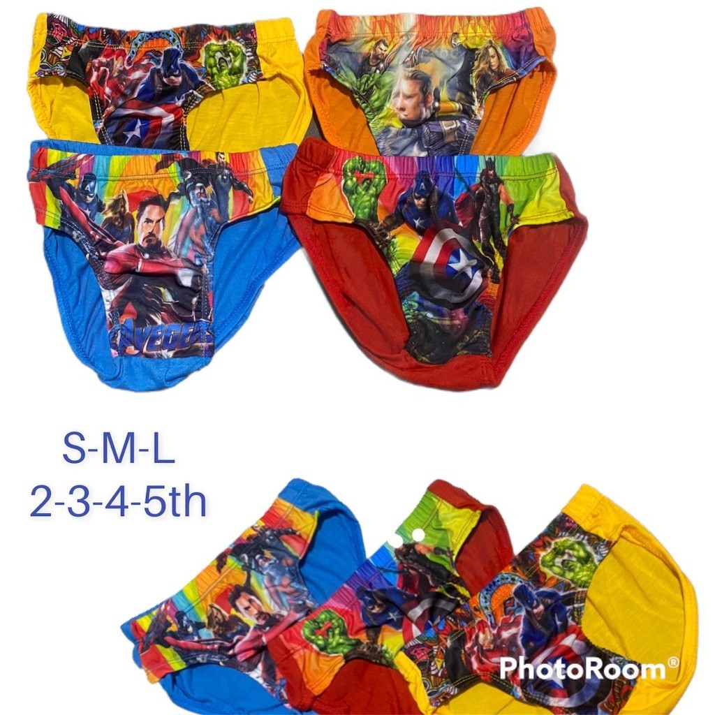 6pcs Celana Dalam Anak Cowok - CD Anak Cowok 1-7 Tahun