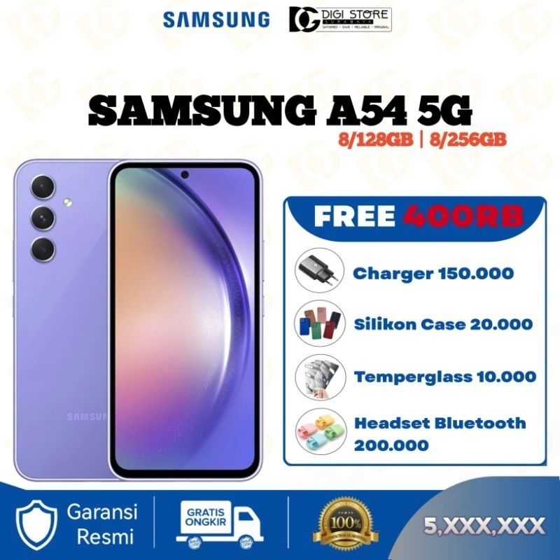 Samsung A54 5G 8/128GB &amp; 8/256GB Garansi Resmi SAMSUNG INDONESIA SEIN BEST SELLER TERMURAH