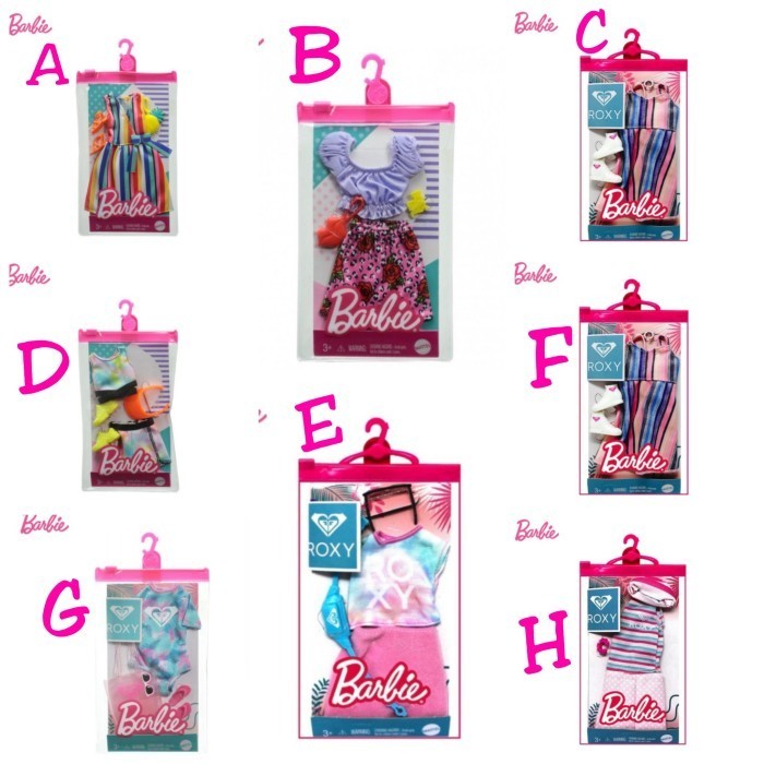 BARBIE OUTFIT FASHION - BAJU BONEKA BARBIE ORIGINAL