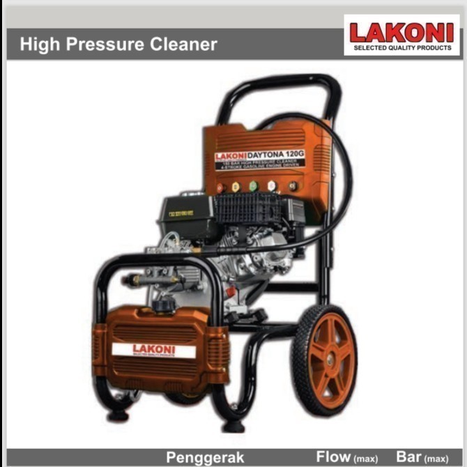 Jet Cleaner LAKONI Daytona 120G Steam Mobil Cuci Motor 120 G Engine 4T