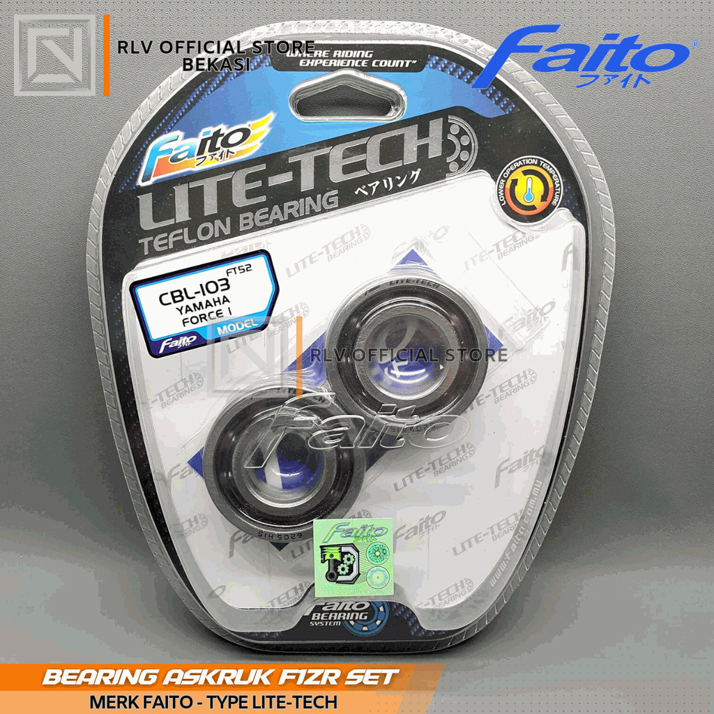 Bearing kruk as fiz r force 1 F1ZR faito racing lite tech