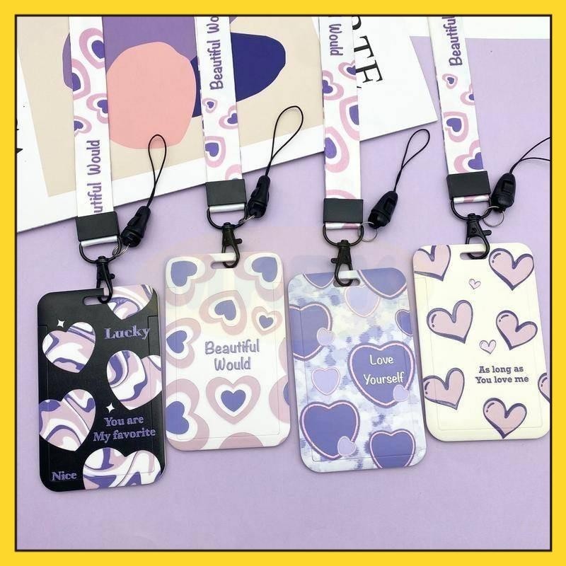 ⭐ MKBK ⭐  Holder Id Card Layerd Id Card Wadah Id Card Id Card Holder Lucu Gantungan Kartu Id Card Id
