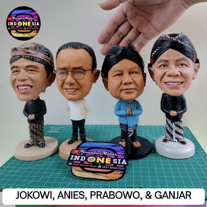 Terlaris ✨ -Figure Capres Jokowi - Prabowo - 01 ANIES
