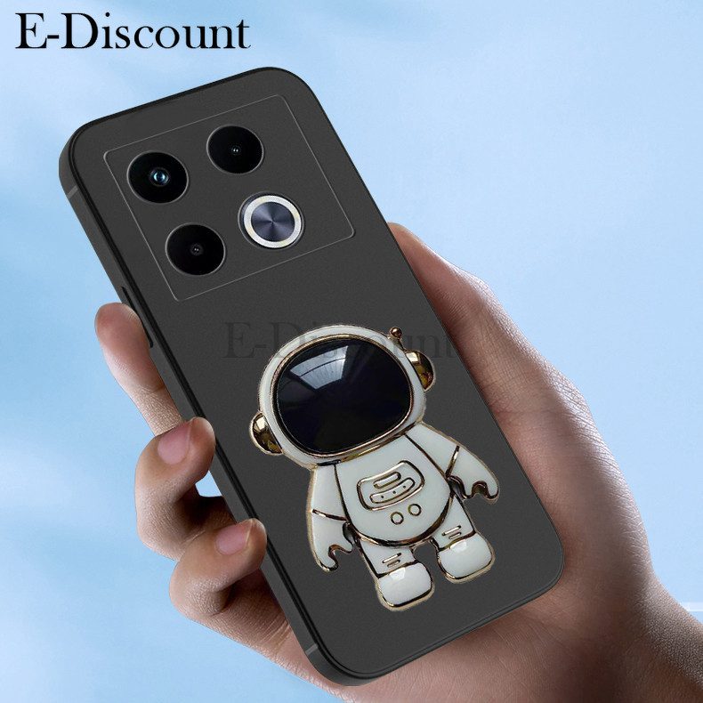 For Infinix Note 40Pro Plus 40S Hot 50 Pro Plus 50i Phone Case Fashionable Cartoon Astronaut Stand S