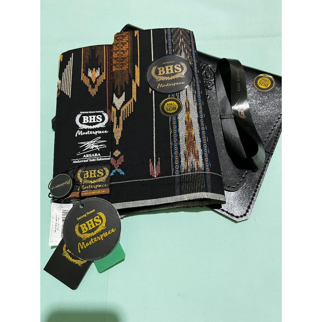 PROMO SALE Sarung BHS Masterpiece SDB Gold M81 Hitam Cokelat PROMO SALE