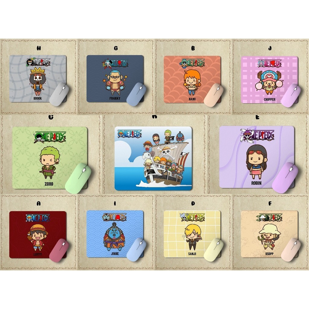 ONE PIECE Mouse Pad One Piece Mousepad gaming one piece luffy zoro sanji