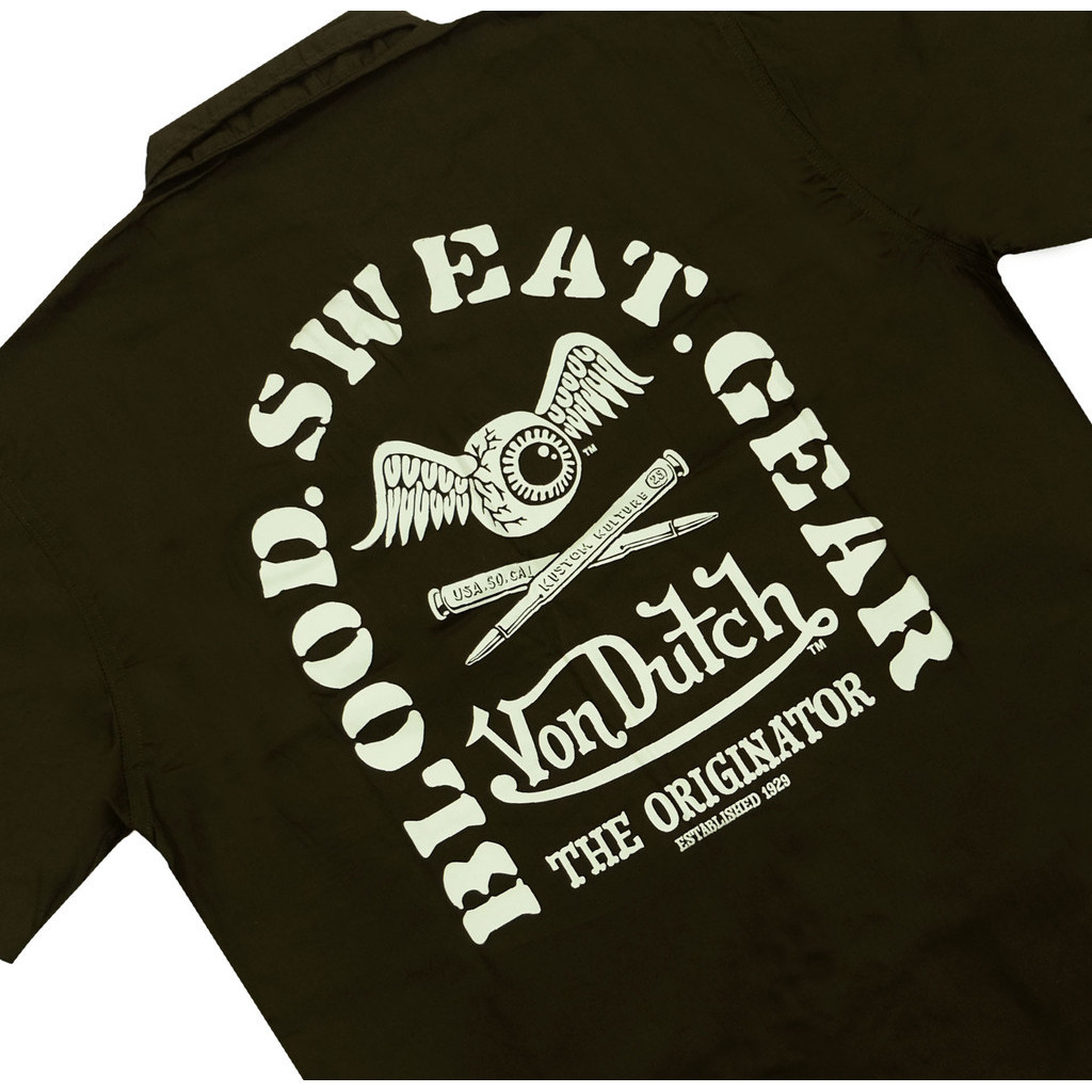Von Dutch Workshirt 1087 Army Green