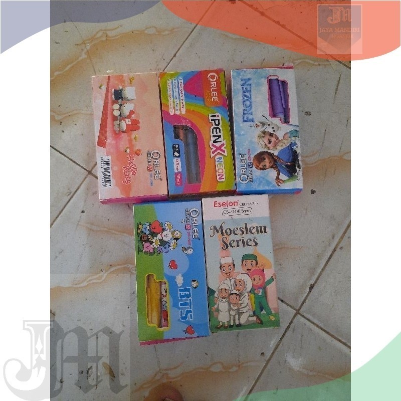 

BOLPOIN ipen karakter orlee 12 pcs