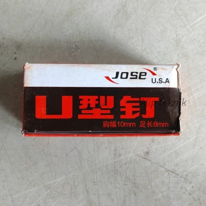 

(COD) Isi Refill Staples tembak 8mm isi Staples stapler jok 8mm jose murah Termurah