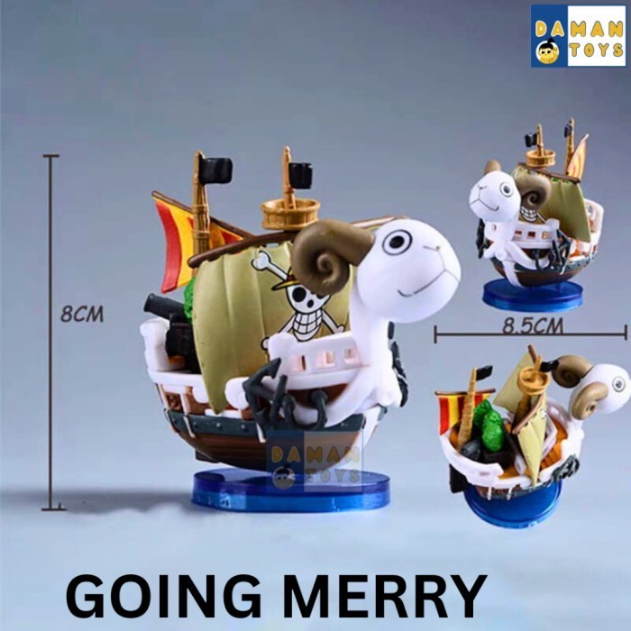 PROMO- Miniatur Kapal One Piece Going Merry Thousand Sunny Figure - Going Merry