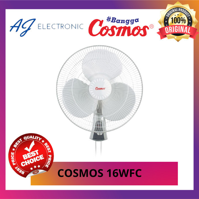 Kipas Angin Dinding Cosmos 16-WFC, Wall Fan Cosmos 16WFC 16 Inch