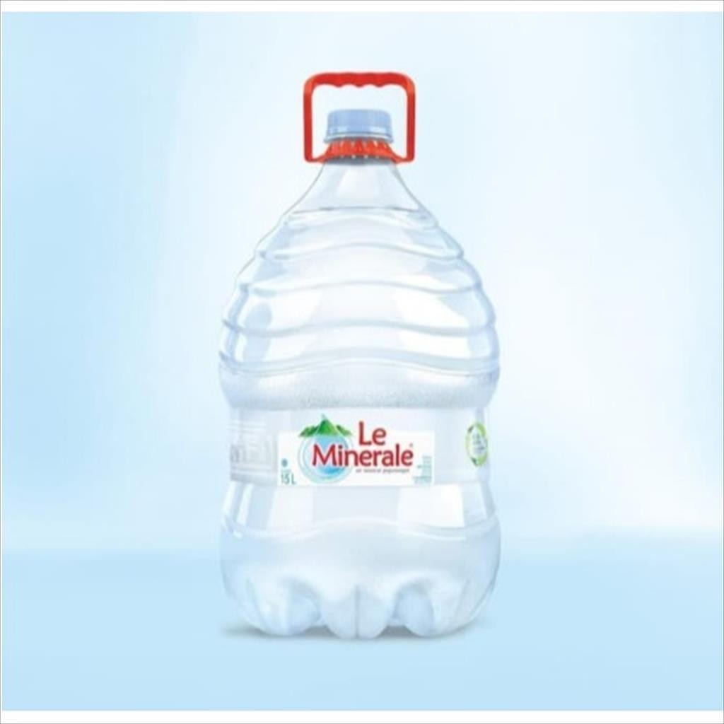 

Le Minerale Air Mineral Galon Sekali Pakai 15 Liter [GRAB/GOJEK ONLY] 15000 mL