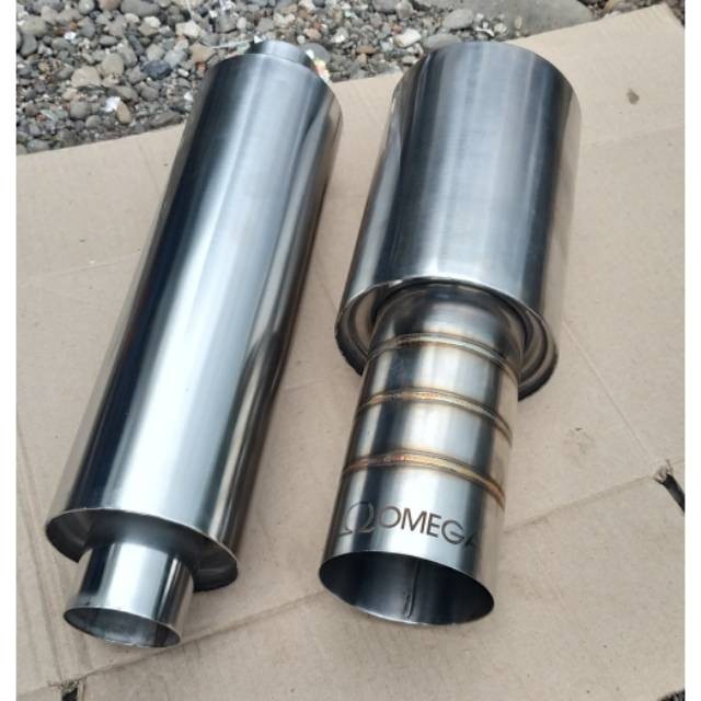 Knalpot Mobil Omega dan Resonator BURNTIPE JAZZ YARIS GRANDMAX AYLA AGYA XENIA AVANZA TIMOR