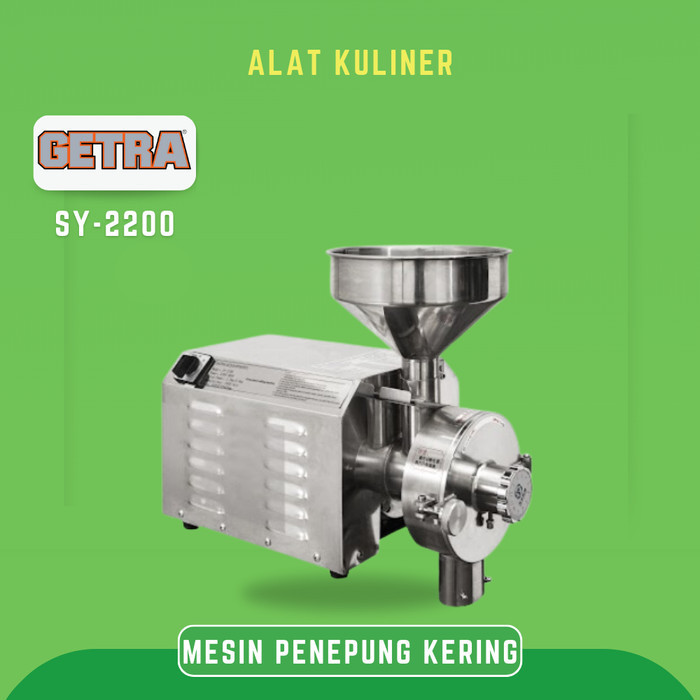 GETRA SY 2200 SY-2200 DISC MILL MESIN PENEPUNG KHUSUS BAHAN KERING