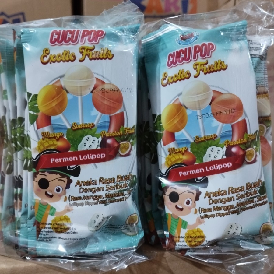 

MURAH - Cucu Pop Lollipop Exotic Fruits