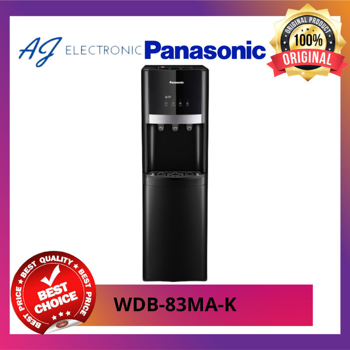 Panasonic Dispenser Air Galon Bawah NY-WDB83MA - Penghangat dan Penyegar Air Otomatis