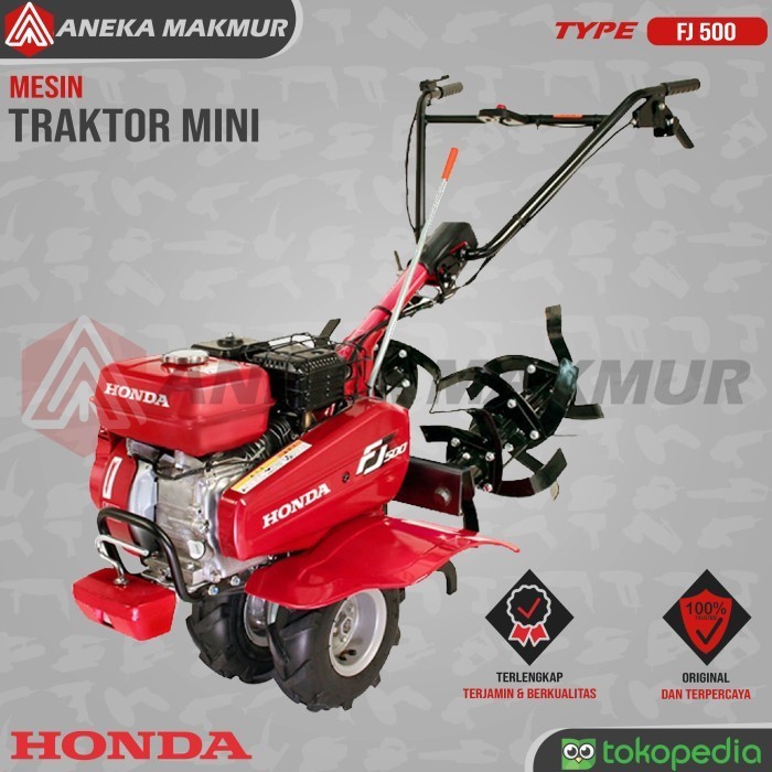 Mesin Traktor Mini Honda FJ 500 Mini Tiller Kering dan Basah FJ500
