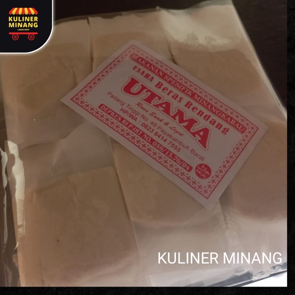 

Beras Rendang Kampung Snack Kuliner Minang Kabau
