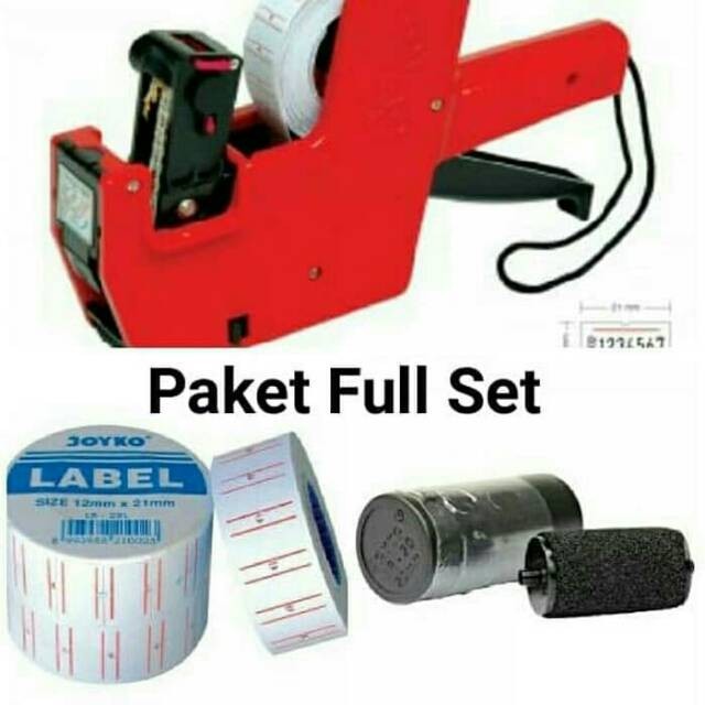 

[PROMO MURAH] COD PAKET HEMAT 1 SET ALAT Label Harga