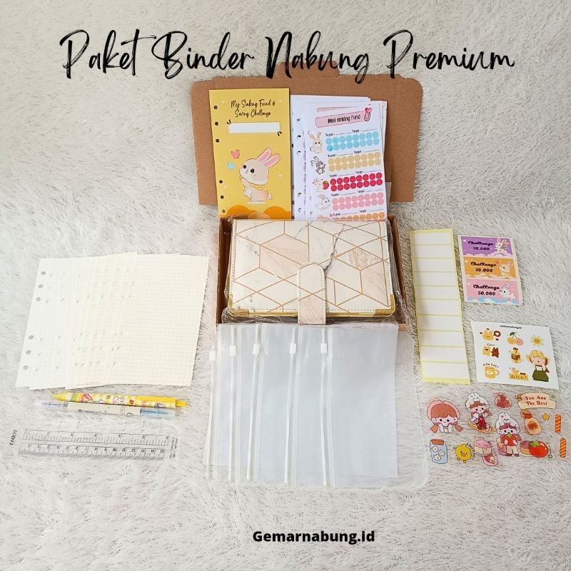 

[PROMO MURAH] Paket Binder Nabung Lengkap Premium