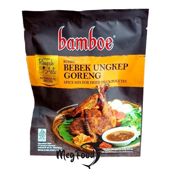 

Bamboe Bumbu Bebek Ungkep Goreng 130 Gr