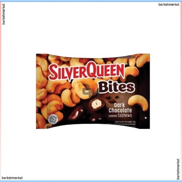 

SILVER QUEEN BITES CASHEW DARK 30 GR