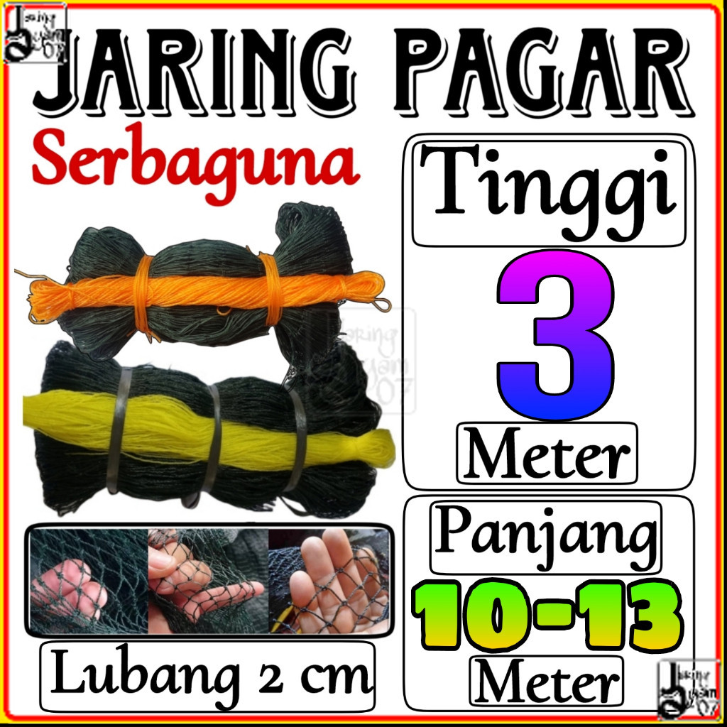Jaring Ayam Lubang 2 cm Lebar 3 Meter / Jaring Pagar Ayam / Jaring Kandang Ayam