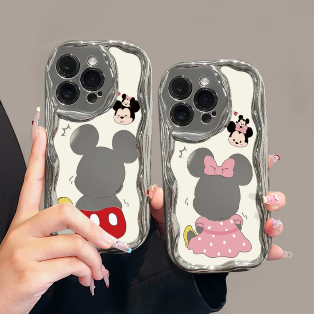 SOFT Terbaru 3D CASE COUPLE IPHONE- Case HP iPhone 11 13 XR 12 14 15 PRO Plus +11 12 13 14 15 PRO MA