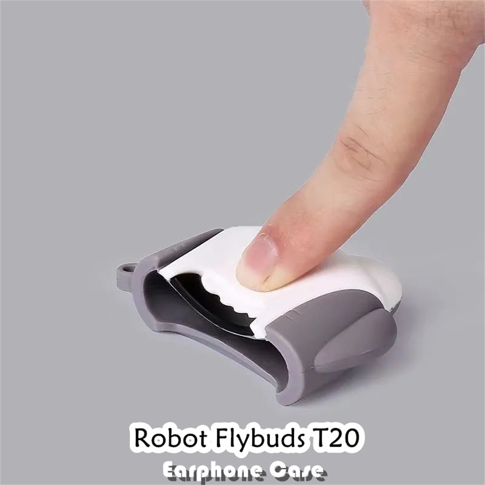 Discount Untuk Robot Flybuds T20 Case Trendi Kartun Soft Silicone Earphone Case NO.1