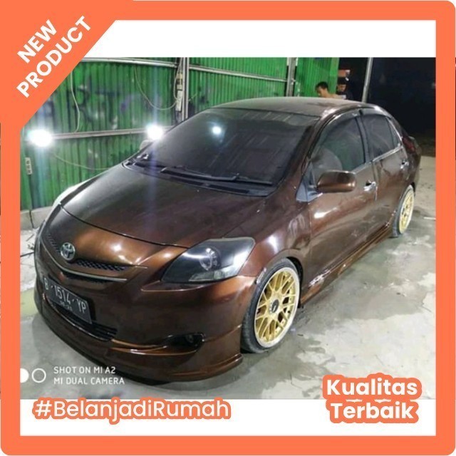 Bodykit Vios Gen 2 Depan Toms Belakang Trd (Fiber Durafllek)