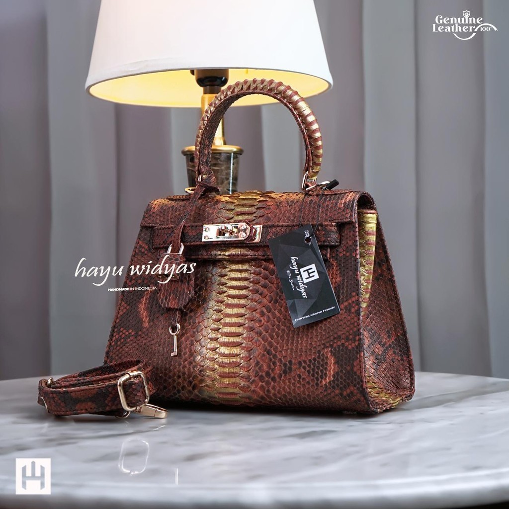 HAYU WIDYAS Kale tas kulit asli berkualitas - Tas 30 cm Wanita