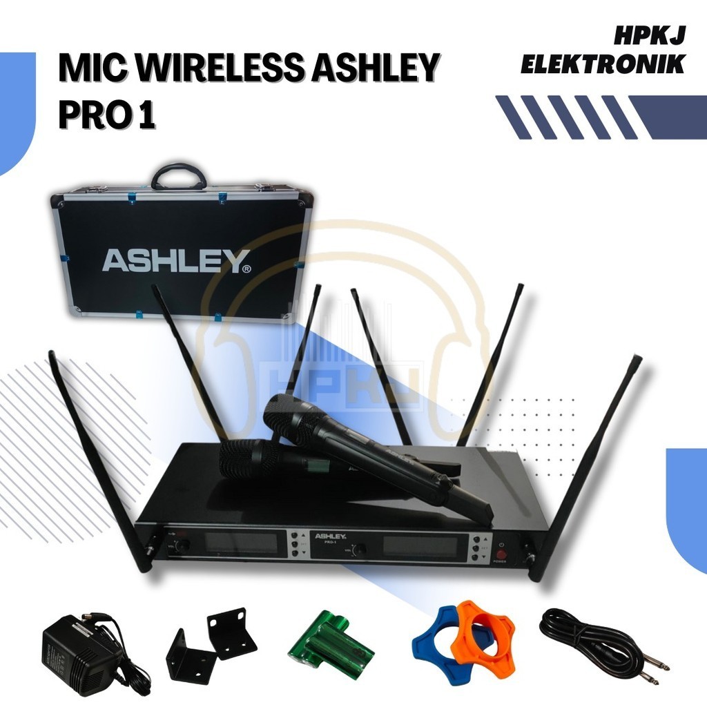 Mic wireless Ashley PRO 1 microphone wireless ashley PRO1