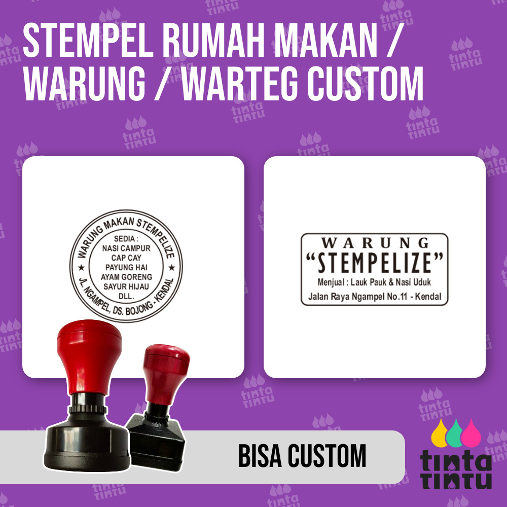 

Stempel Rumah Makan / Warung / Warteg Custom