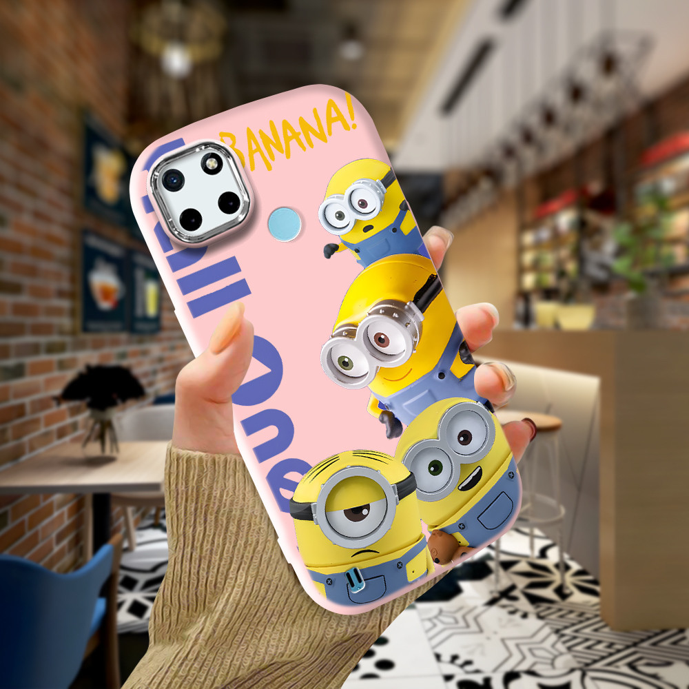Realme C21Y C25Y Phone Case Softcase Casing Hp Kesing Soft Cassing Minions 4035