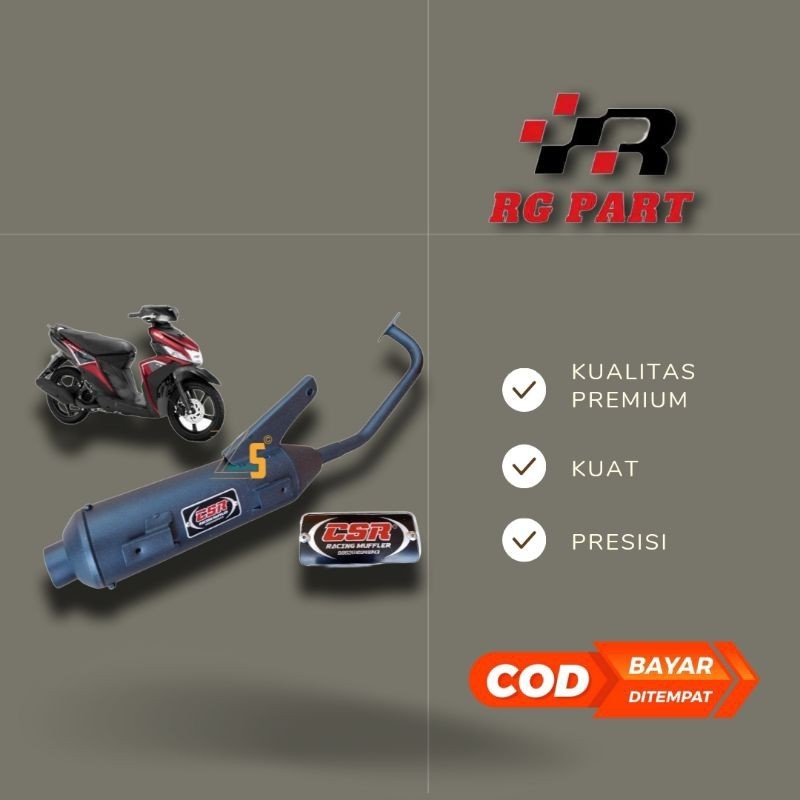 Knalpot Bobokan CSR Mio M3 Mio Z