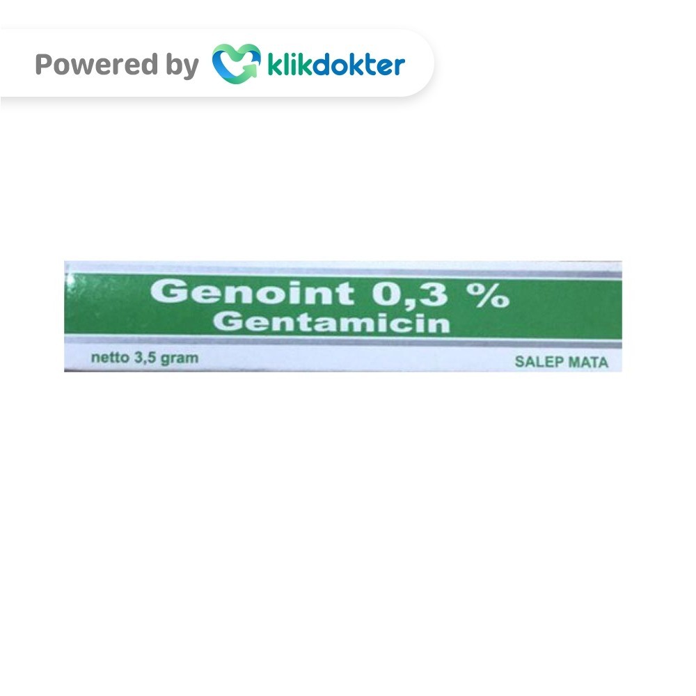 Genoint 0.3% Salep Mata 3.5gr