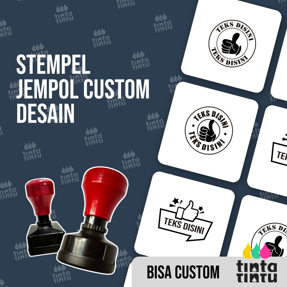 

Stempel Jempol Custom Desain
