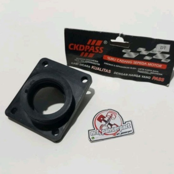 KARET MANIPUL KARBURATOR DT 100/MANIFUL/MANIFOL INTEK CARBURATOR YAMAHA DT 100 /DT-100 DTX INSULATOR