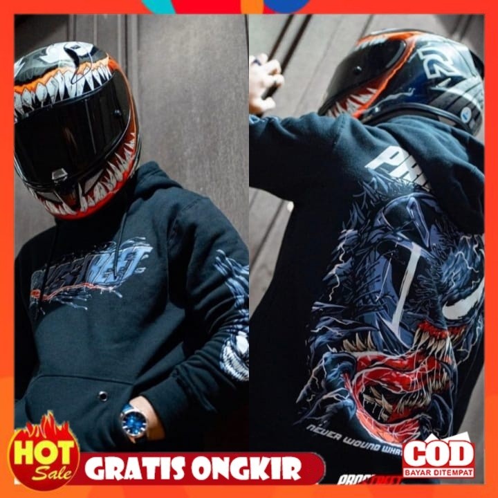 [PREMIUM ORIGINAL] Jaket Prostreet Hoodie Prostreet Venom Terbaru Jaket Sweater Hoodie Termurah
