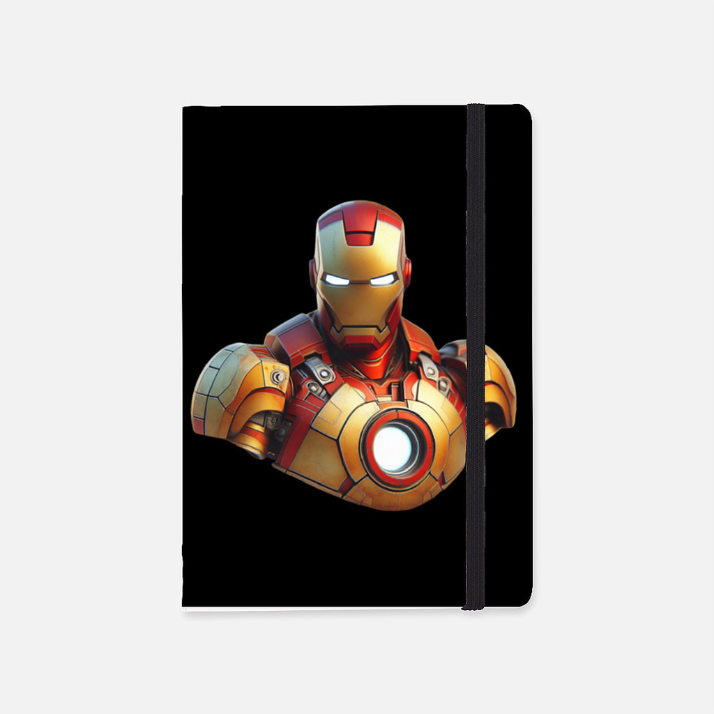 

Soft Cover Notebook Iron Man