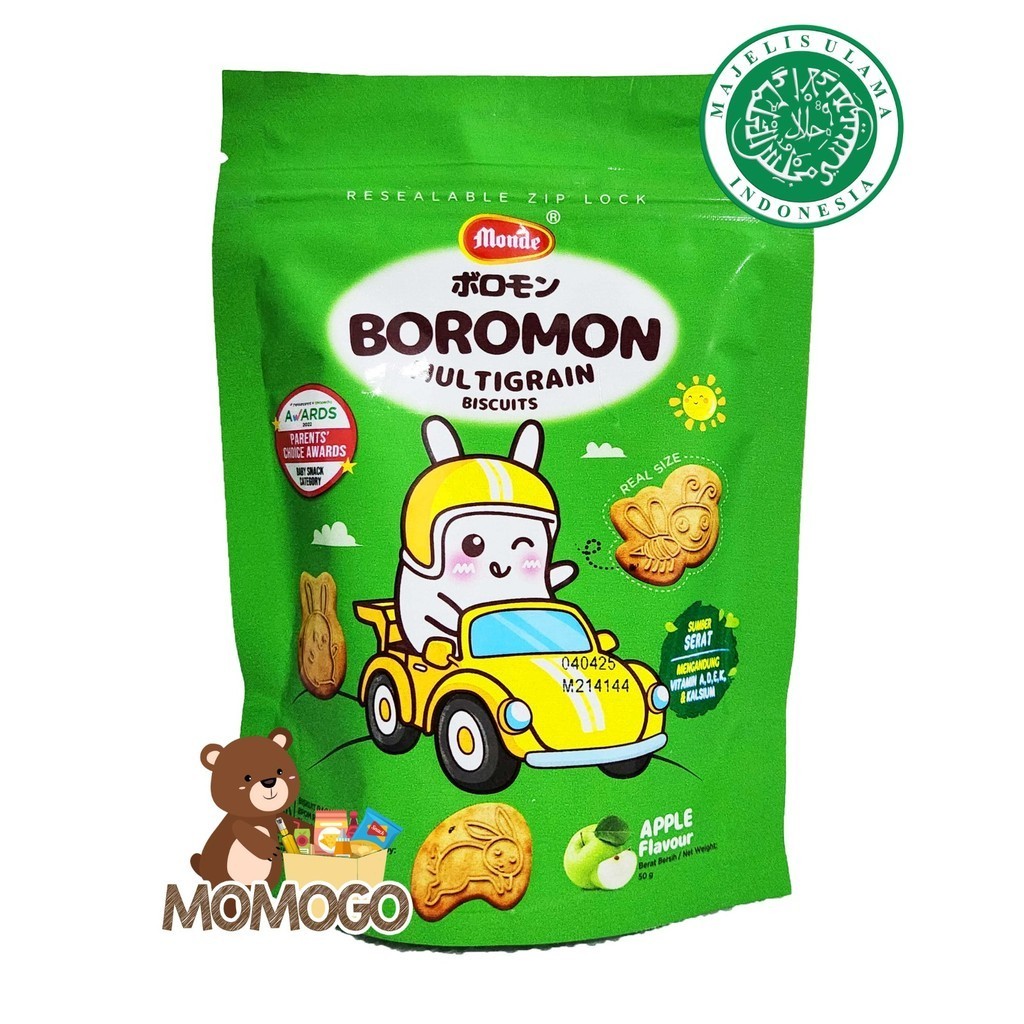 

MONDE BOROMON MULTIGRAIN BISCUITS/BABY SNACK 50GR